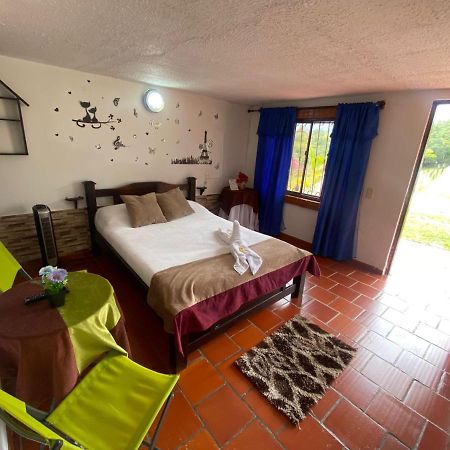 Hotel Campestre La Loma Curiti Bagian luar foto