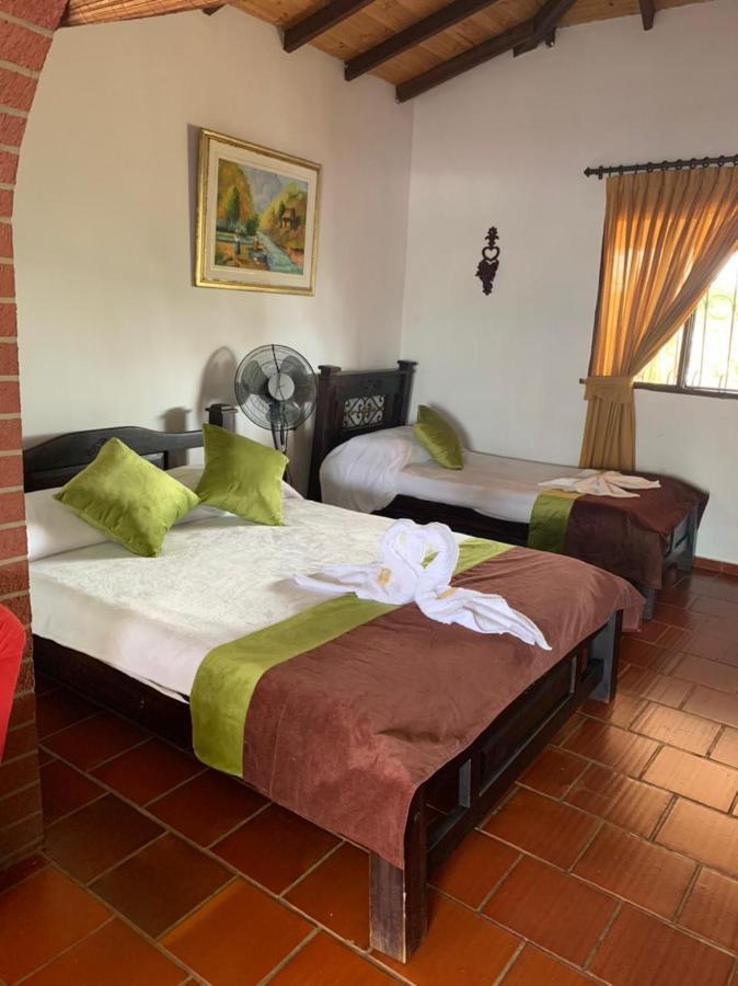 Hotel Campestre La Loma Curiti Bagian luar foto