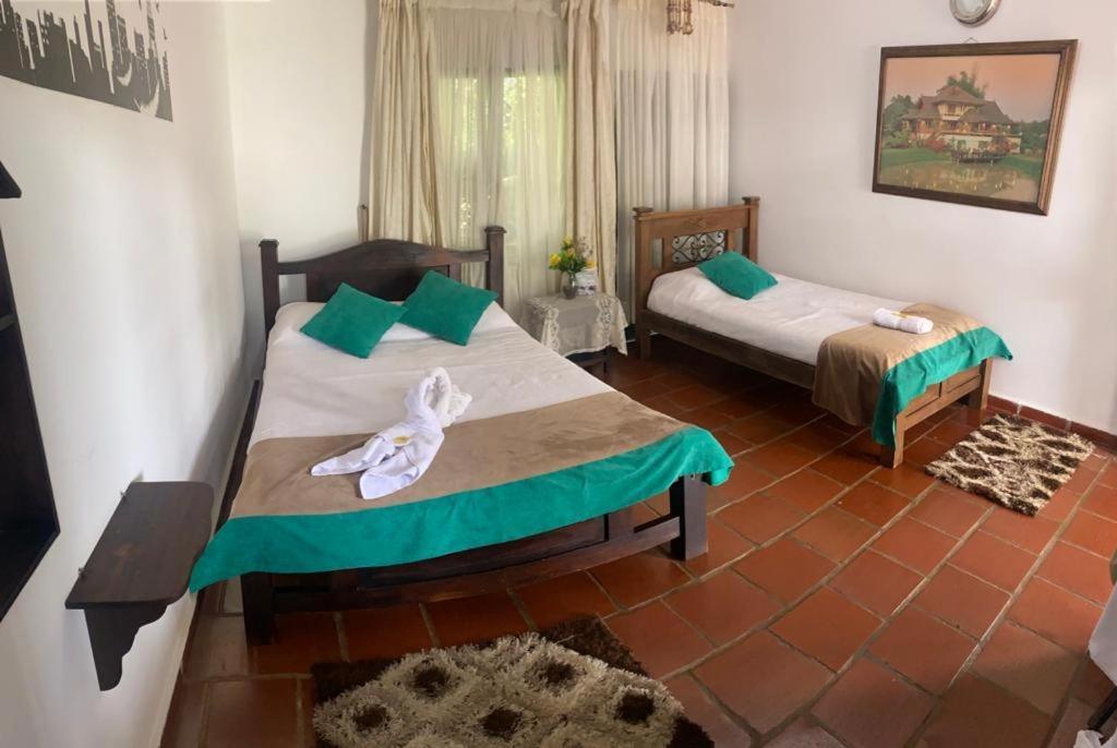 Hotel Campestre La Loma Curiti Bagian luar foto
