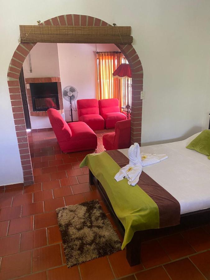 Hotel Campestre La Loma Curiti Bagian luar foto