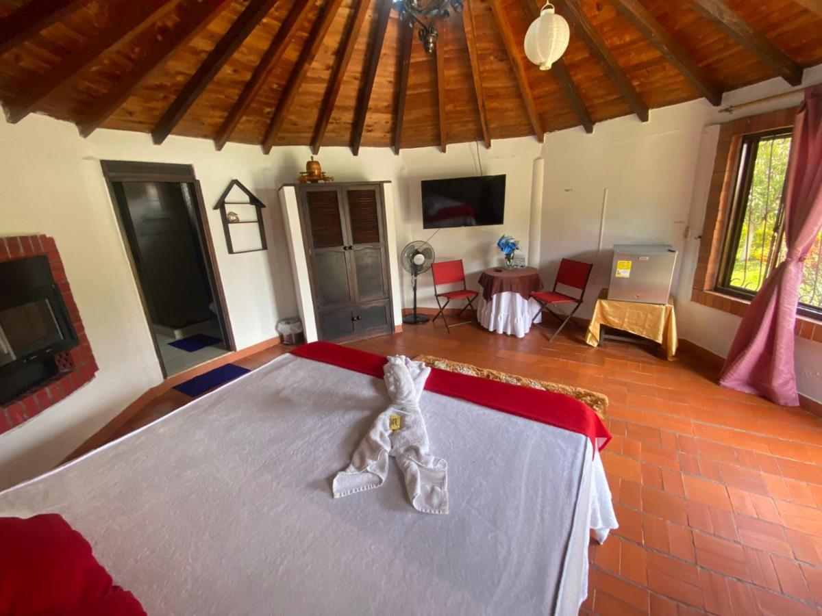 Hotel Campestre La Loma Curiti Bagian luar foto