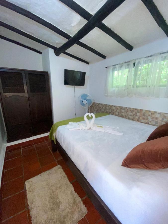Hotel Campestre La Loma Curiti Bagian luar foto