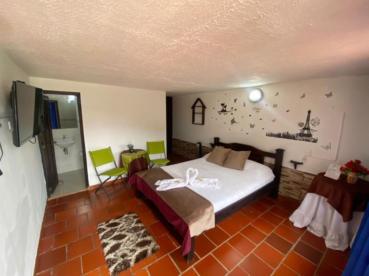 Hotel Campestre La Loma Curiti Bagian luar foto