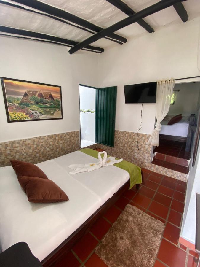 Hotel Campestre La Loma Curiti Bagian luar foto