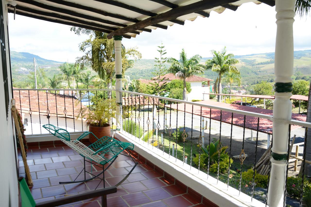 Hotel Campestre La Loma Curiti Bagian luar foto